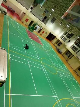 羽毛球运动地胶-北京运动塑胶地板工厂批发可根据客户选择产品的颜色